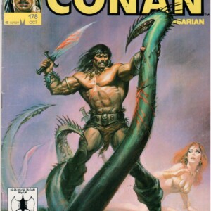 The Savage Sword Of CONAN The Barbarian # 178. Free Ship In USA