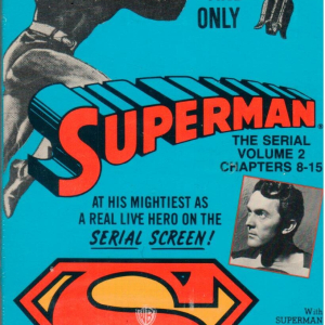 Atom Man Vs. SUPERMAN - Vol 2, Serial 8 - 15, Ship Free In USA , BW 1950's