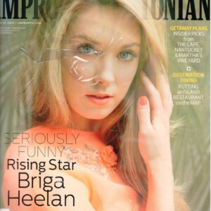 The Improper Bostonian May 2014, Briga Heelan - Ship Free In USA