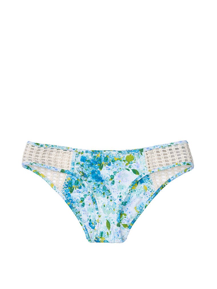 Textured crochet details take a classic bikini from basic to boho beautiful,victoria Secret, Size (M)