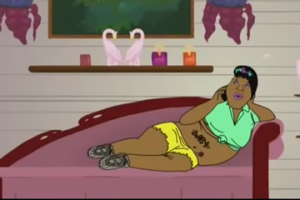 Woman use 911 to praise jail food, Jamaican Cartoon @its Best