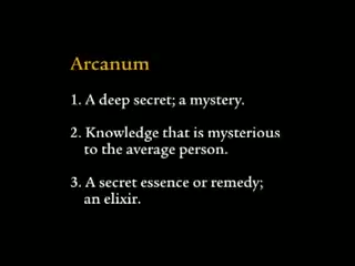 Gnosis, Secret Gate to Garden of Eden.