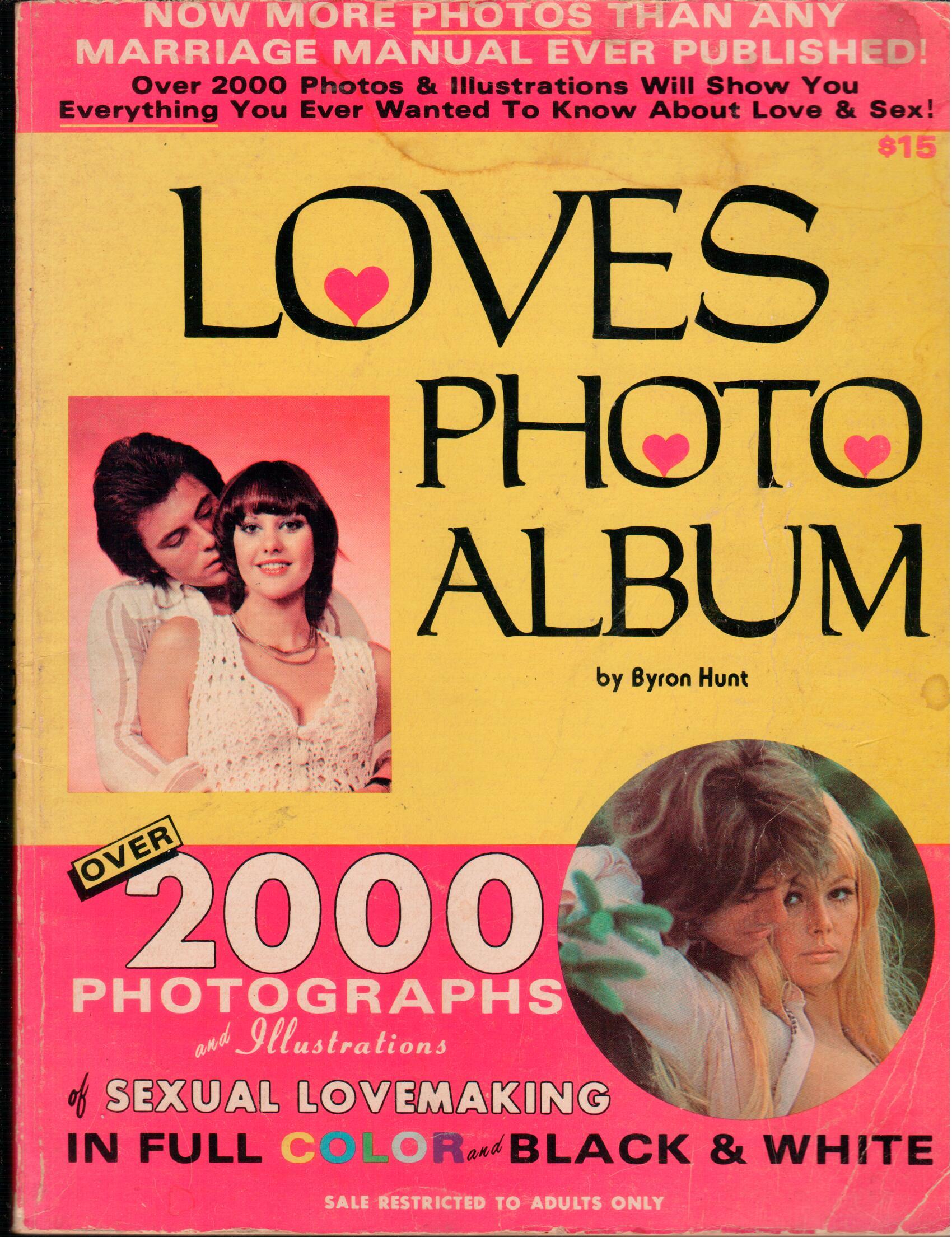 Love Photo Album - Byron Hunt, Over 2000 Photographs-Color and Black & White