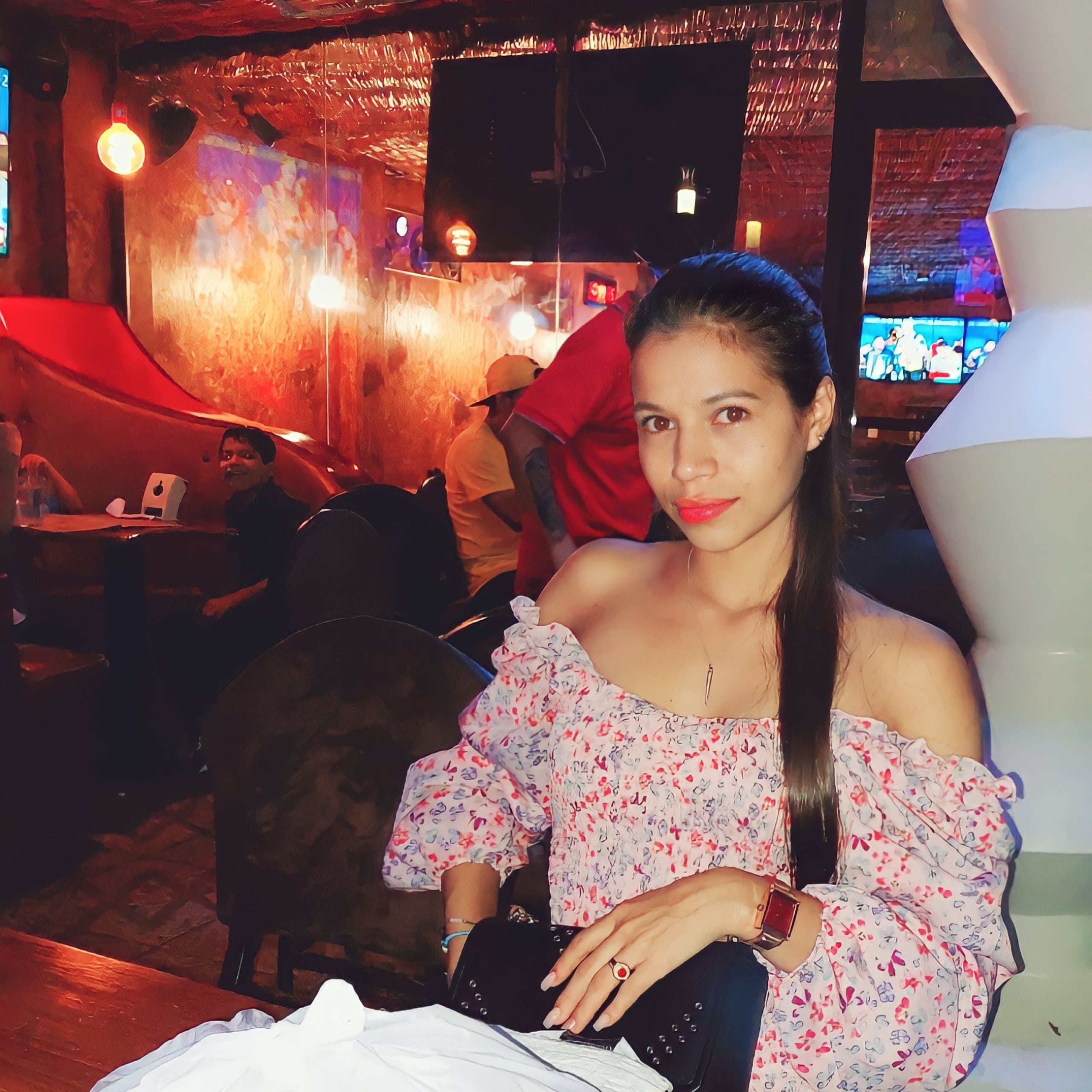 One Summer Night , The Danleers 1958 , Cover  Model  The Very Beautiful Yosmara of Jinotega