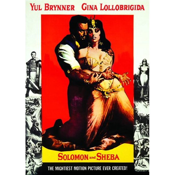 Solomon and Sheba, Yul Brynner, Gina Lollobrigida, 1959