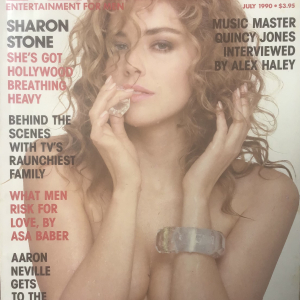 PLAYBOY JULY 1990, Sharon Stone