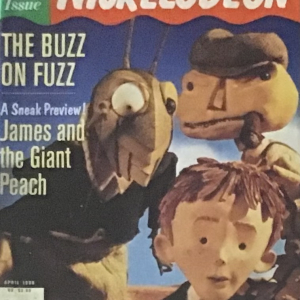 NICKELODEON, April 1996, James and The Giant Peach