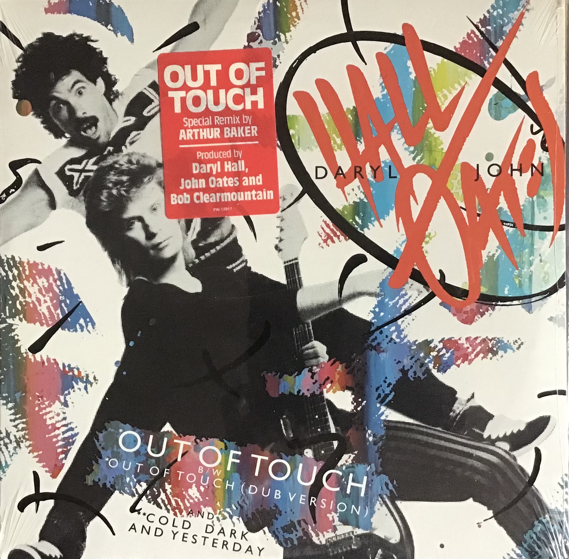 DARYL JOHN, Out Of Touch & Cold Dark Yesterday, RCA Records, 12” Double Sided LP