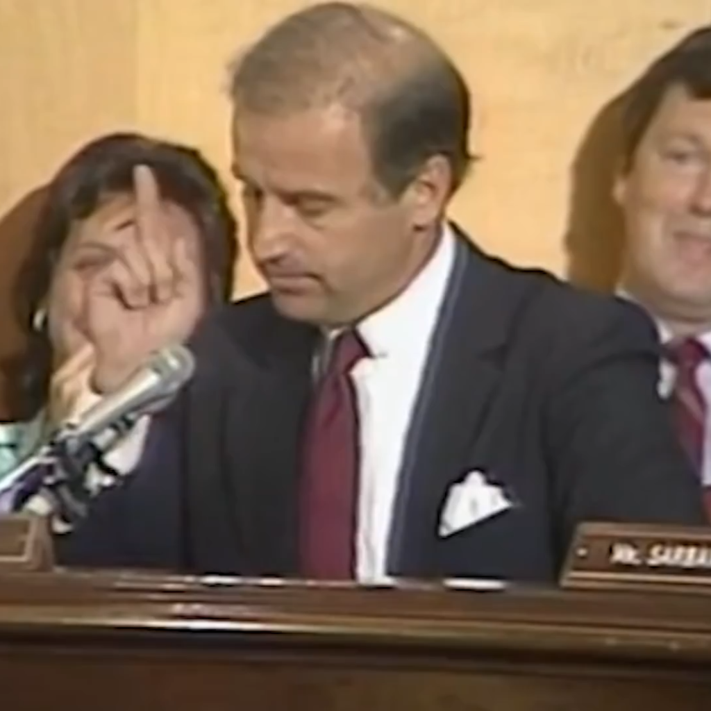 Joe Biden makes an impassioned speech on apartheid in South Africa|1986