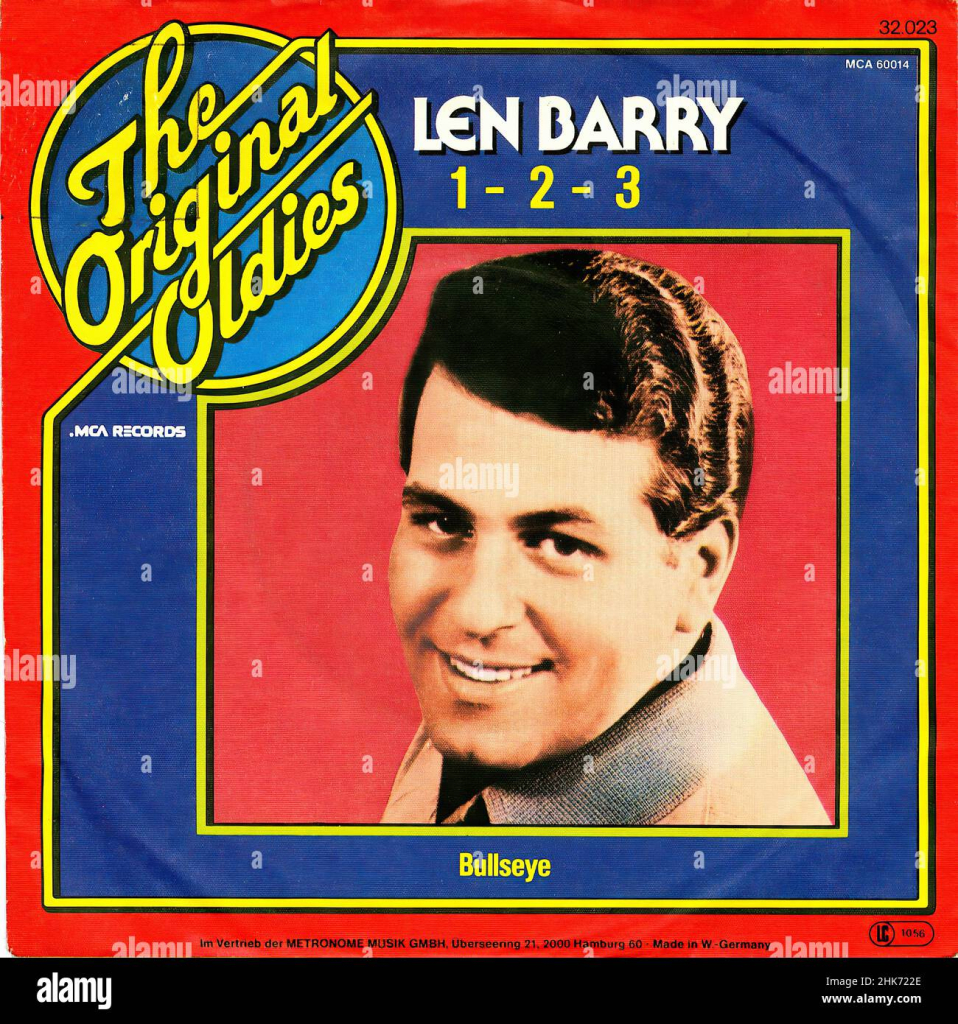 Len Barry  1 2 3 , Len Barry of The Dovell