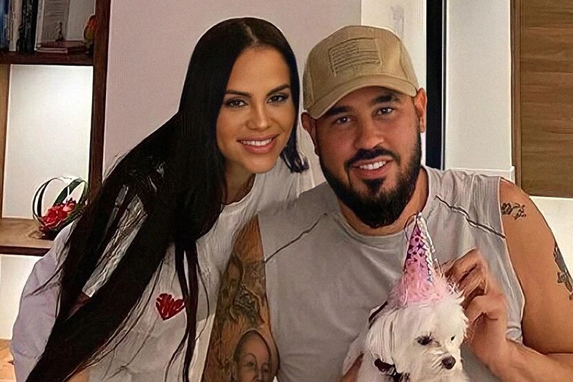 Natti Natasha y Rafael Pina