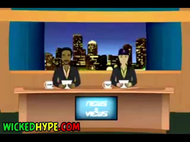 Woman sets-Vending Machine on Fire, Wicked Hype Cartoon