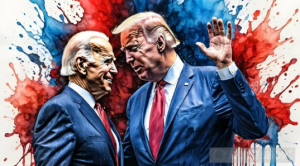 Cosmobaros, Análisis del discurso de Biden y Trump