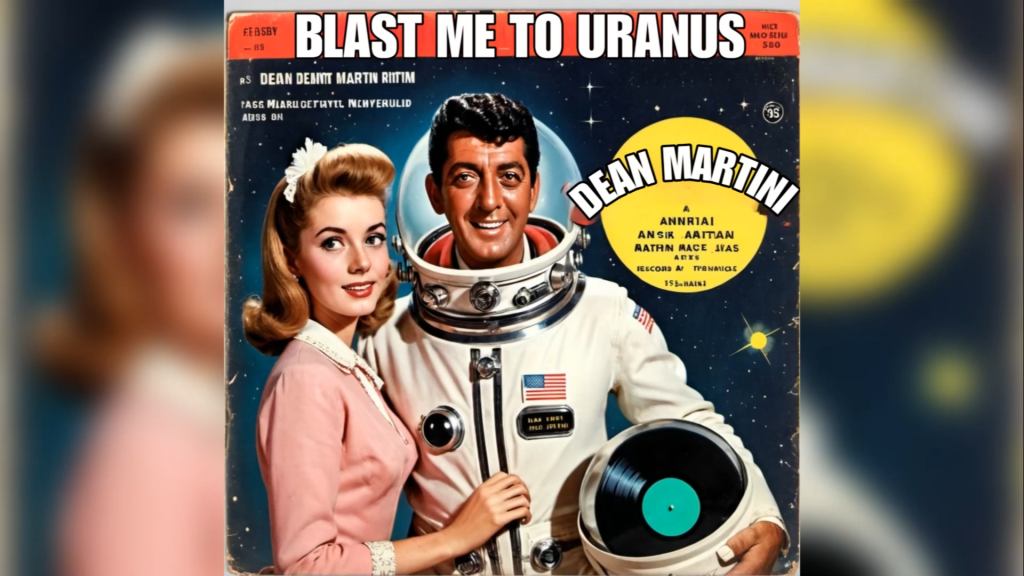 Blast Me to Uranus Rare 1950s Song, Dean Martini