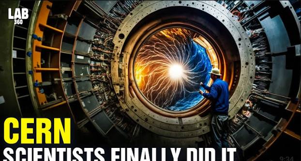 Breaking News CERN Scientist ClaimsThey have Opened A Portal To Another Dimension!