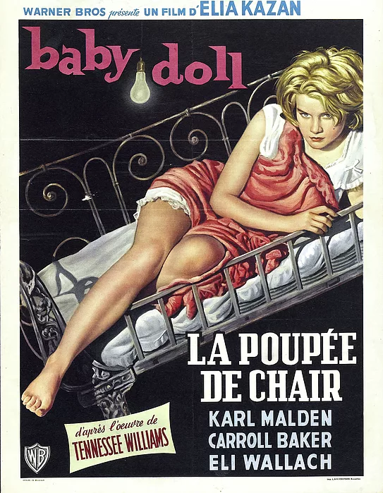 Baby Doll,1956, Karl Malden, Carroll Baker