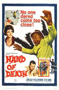 Hand of Death, John Agar, Paula Raymond, 1962