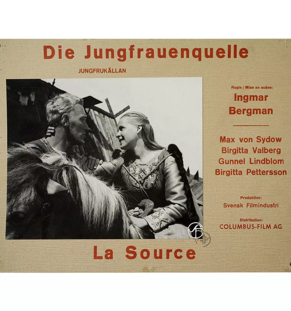 The Virgin Spring| Birgitta Valberg 1960 | Max von Sydow