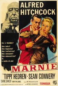 Marnie, 1964, Tippi Hedren, Sean Connery, Alfred Hitchcock