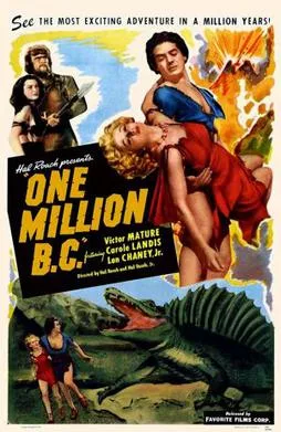 One Million B.C., 1940, Victor Mature,Carole Landis,