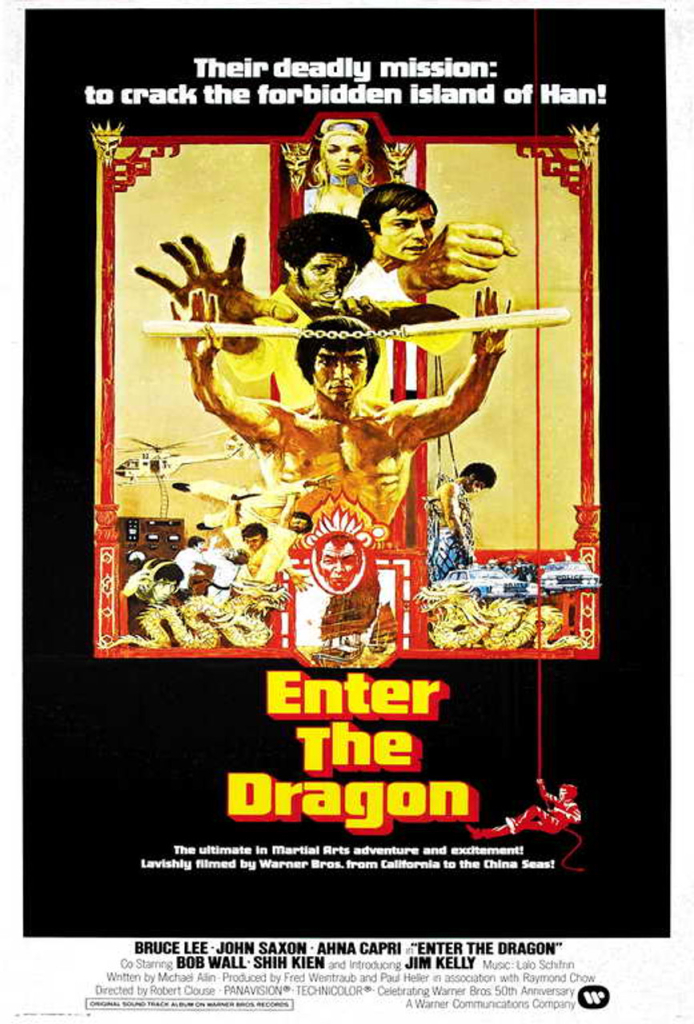 Enter the Dragon, Bruce Lee John Saxon,1973
