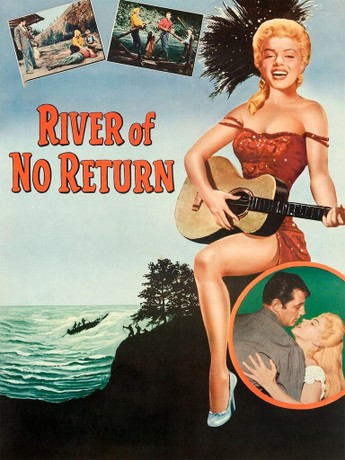 River Of No Return, 1954, ,Robert Mitchum, Marilyn Monroe