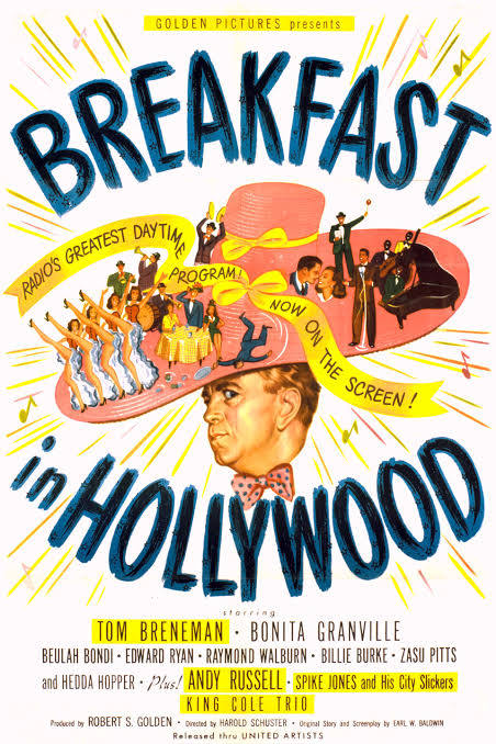 Breakfast in Hollywood (1946) | Full Movie | Tom Breneman | Bonita Granville | Beulah Bondi