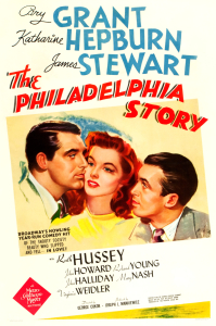 The Philadelphia Story, Cary Grant, Katharine Hepburn, James Stewart, 1940