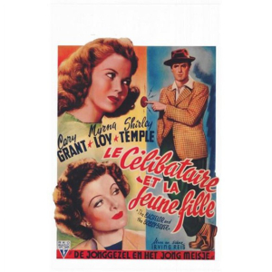 The Bachelor and the Bobby-Soxer, Cary Grant, Myrna Loy, 1947 Film