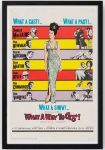 WHAT A WAY TO GO | ShirleyMaclaine | Paul Newman, Dean Martin | 1964 Film
