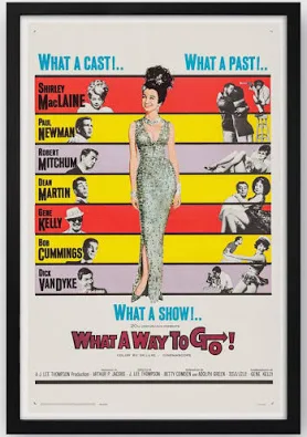 WHAT A WAY TO GO | ShirleyMaclaine | Paul Newman, Dean Martin | 1964 Film