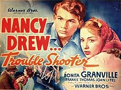 Nancy Drew | Bonita Granville | The Trouble Shooter 1939 Film