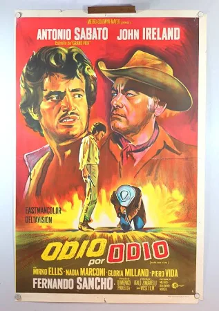 Hate For Hate, John Ireland, Anthonio Sabato, 1967 Film