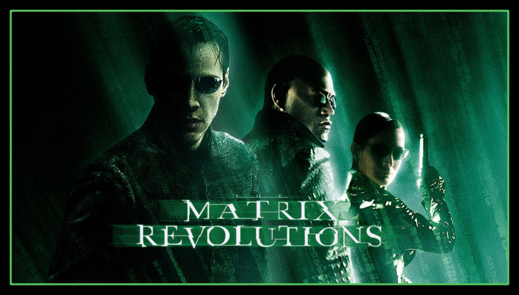 Matrix Revolutions, Keanu Reeves, Laurence Fishburne, 2003