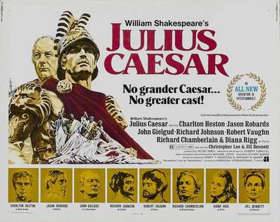 Julius Caesar, Charlton Heston, Jason Robards,1970