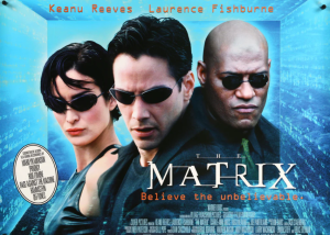 The Matrix, Keanu Reeves, Laurence Fishburne, Carrie-Anne Moss,1999