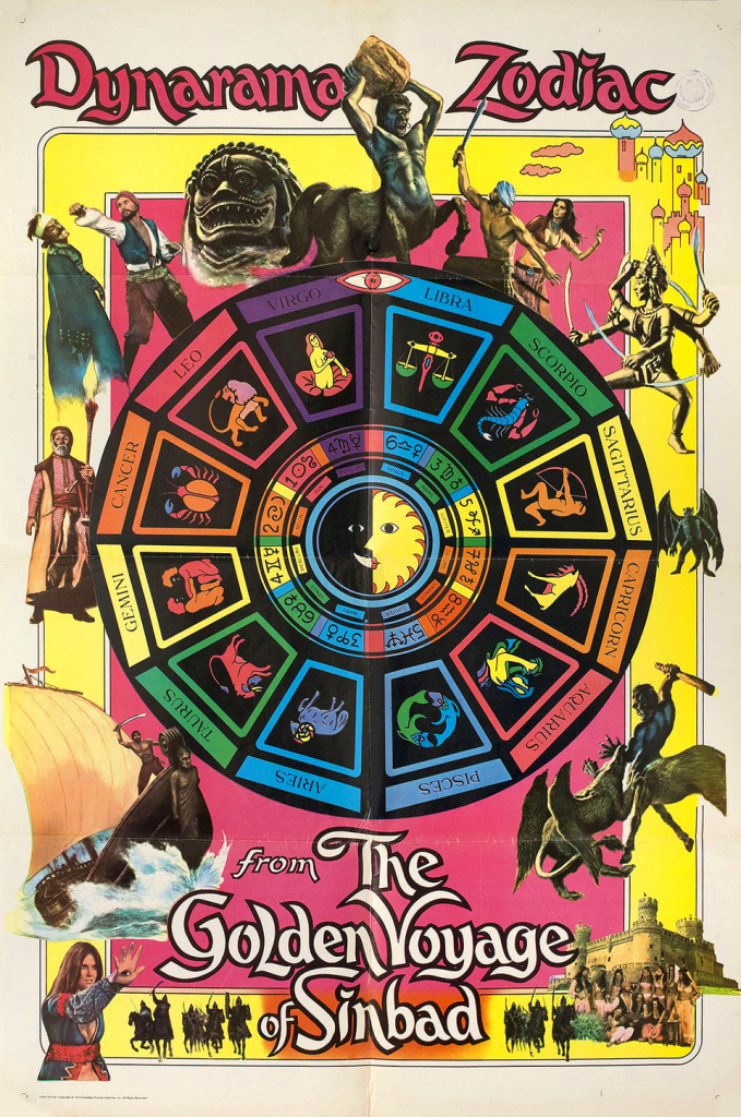 The Golden Voyage of Sinbad, John Phillip Law, Tom Baker,1973