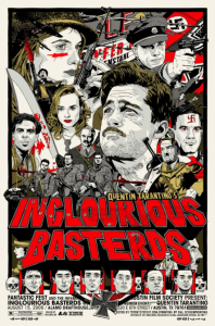 Inglourious Basterds, Brad Pitt, Christoph Waltz, Michael Fassbender, 2009