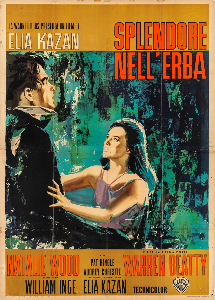 Splendor In The Grass, Natalie Wood, Warren Beatty, 1961