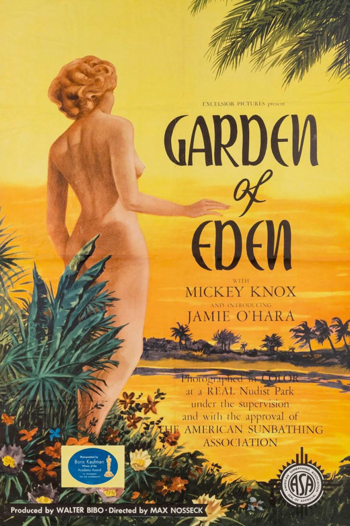 Protected: garden of eden, (1954 film) poster for sale (M1)