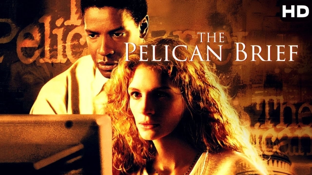 The Pelican Brief, Julia Roberts, Denzel Washington, Sam Shepard,1993