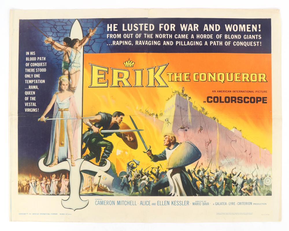 Erik the Conqueror, Cameron Mitchell, Giorgio Ardisson,1961