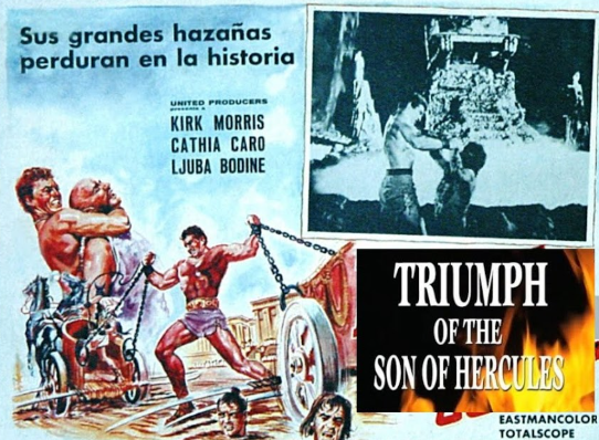 Triumph of Maciste, Kirk Morris, Cathia Caro, Ljuba Bodina,1961