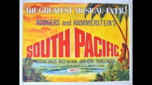 South Pacific, Musical Romance, 1958 Rossano Brazzi, Mitzi Gaynor,  John Kerr