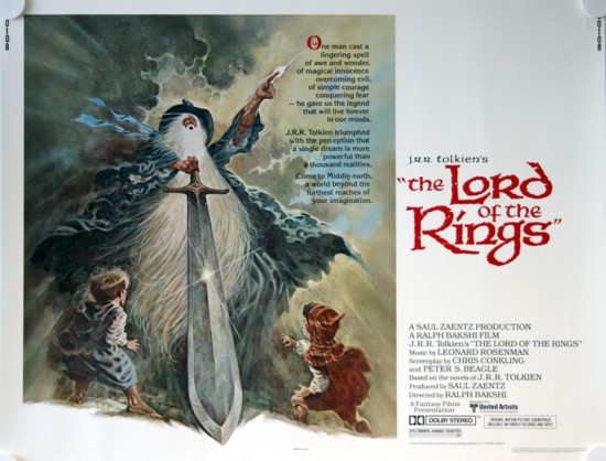 The Lord of the Rings, Ralph Bakshi, Christopher Guard, William Squire, 1978