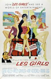 Les Girls, Gene Kelly, Mitzi Gaynor, Kay Kendall, 1957 Film