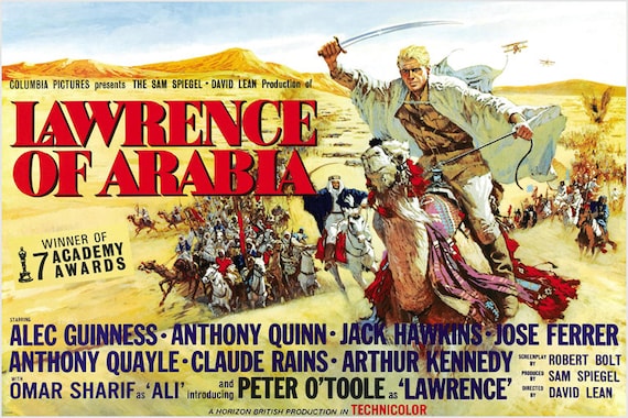 Lawrence Of Arabia, Alec Guinness, Anthony Quinn, Jack Hawkins,1962