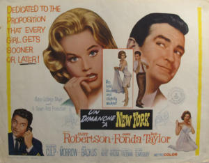 Sunday in New York (1963), Jane Fonda, Rod Taylor