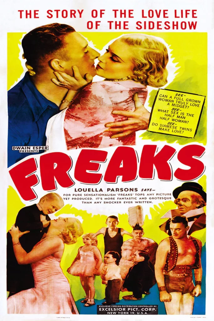 Freaks (1932), Wallace Ford, Olga Baclanova | Horror