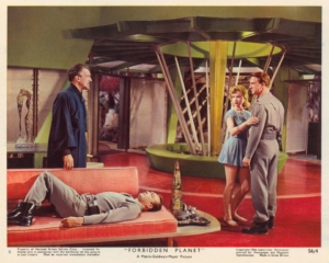 Forbidden Planet, Ann Francis, Leslie Nielsen (1957)English